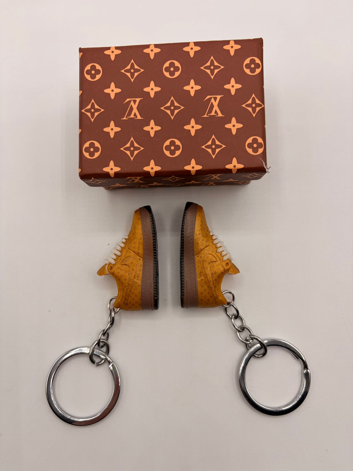 Louis Vuitton x Nike Air Force 1 Low "Metallic Gold"