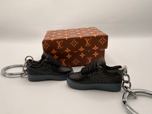 Louis Vuitton x Nike Air Force 1 Low "Black Anthracite"
