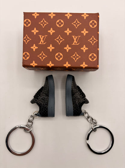 Louis Vuitton x Nike Air Force 1 Low "Black Anthracite"