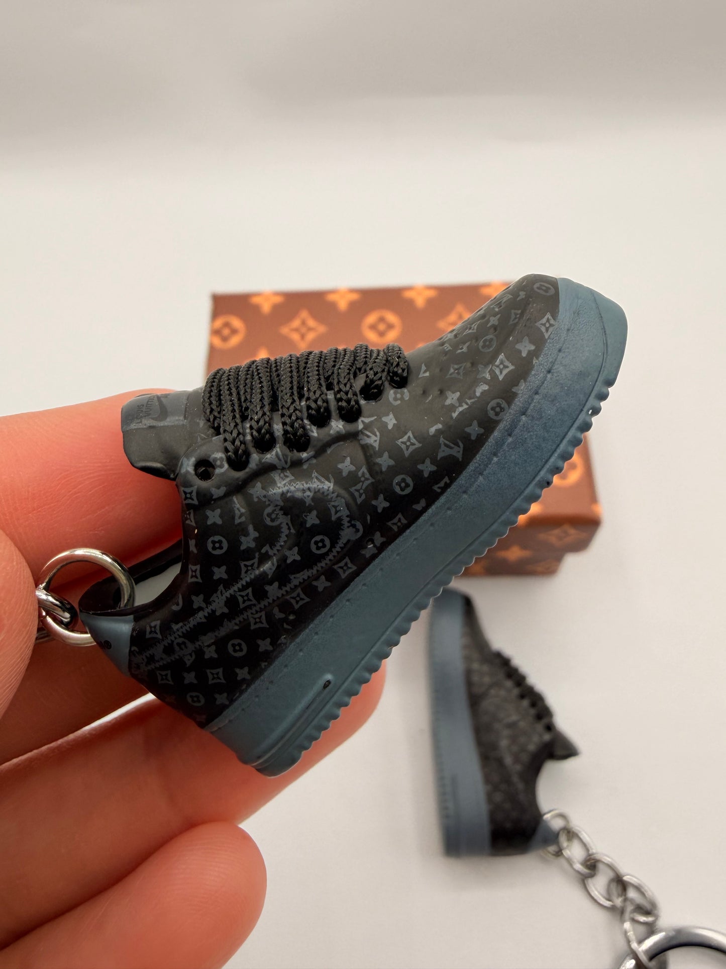 Louis Vuitton x Nike Air Force 1 Low "Black Anthracite"